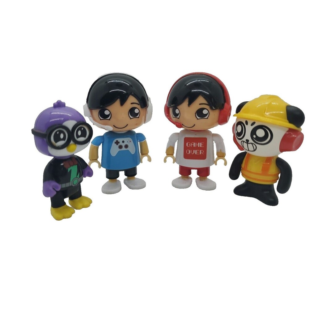 Rayn's World Figures With Spy  Peck & Combo Panda 3" Action Figure Play